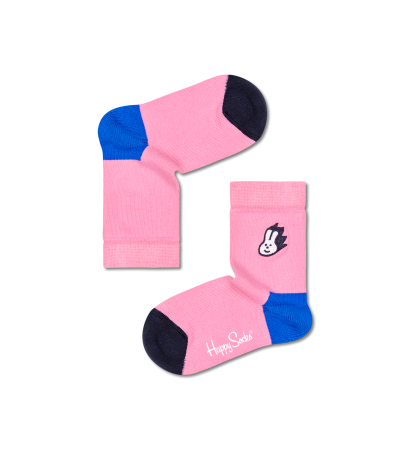 Kids Embroidery Bunny Sock KBEBN01