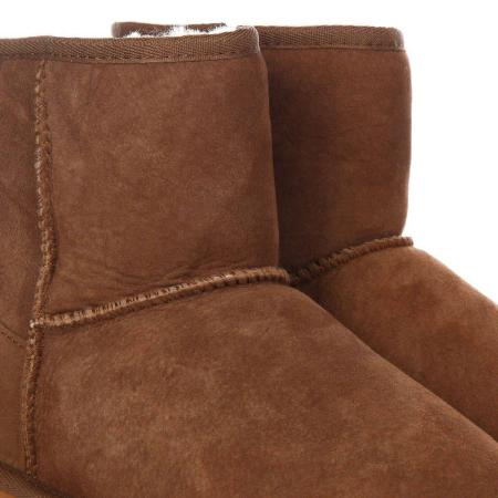 Женские полусапоги из овчины (угги) EMU Australia Stinger Mini W10003, коричневые