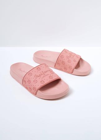 Женские сланцы Pepe Jeans London SLIDER SPORT PLS70107, розовые