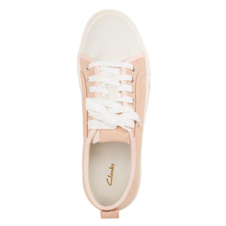 Женские кеды Clarks Roxby Lace 26169933, розовые