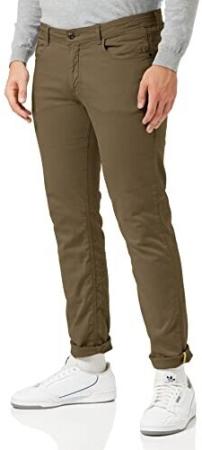 Мужские брюки Camel Active 5Pkt Slim Fit 488885-8F30, оливковые