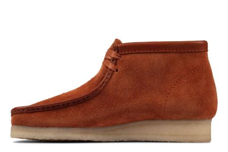 Мужские ботинки Clarks Wallabee Boot 26154818, коричневые