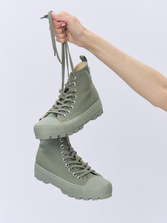 Женские высокие кеды British Knights KAYA DSRT B51-3737-04, хаки