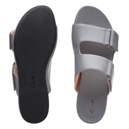 Женские сланцы Clarks Bright Deja 26141070, серые