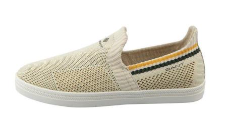 Мужские слипоны Gant FRANK 18678383, бежевые