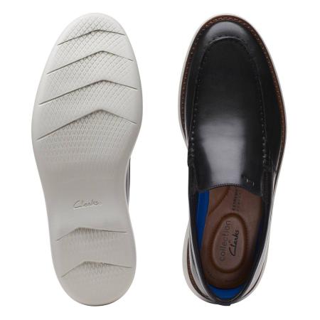 Мужские лоферы Clarks Brantin Step 26158248, черные Мужские лоферы Clarks Brantin Step 26158248, черные