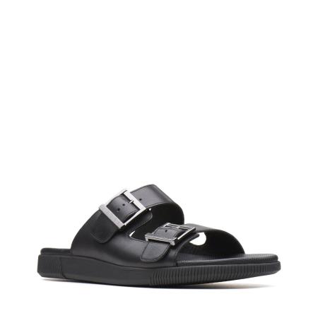 Мужские сланцы Clarks Vine Cedar 26136201, черные