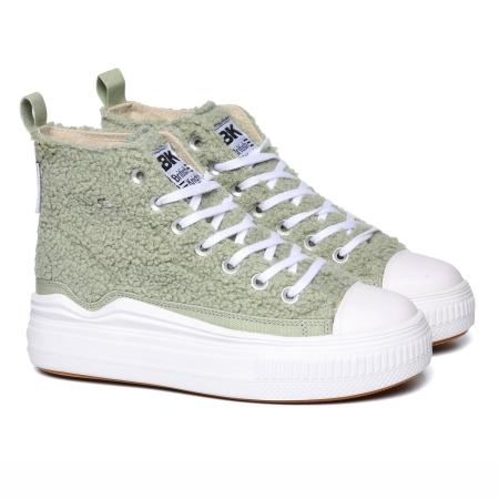 Женские высокие кеды British Knights KAYA FLOW MID B52-3732-02, серые