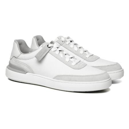 Мужские кеды Clarks Clarks CourtLite Tor 26170209, белые
