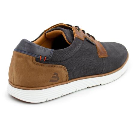 Мужские полуботинки Bullboxer 628K21101CT059, серые