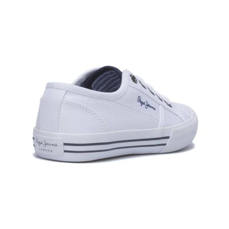 Детские кеды Pepe Jeans London BAKER BASIC BOY PBS30334, белые Детские кеды Pepe Jeans London BAKER BASIC BOY PBS30334, белые