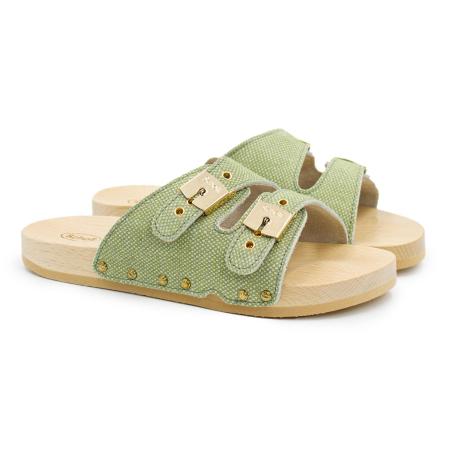 Женские сланцы SCHOLL PESCURA 2 STRAPS FLEX F298552322, зеленые