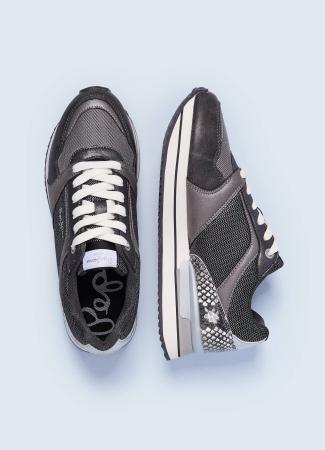 Женские кроссовки Pepe Jeans London RUSPER COSI PLS31260, серые