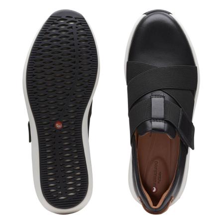 Женские кроссовки Clarks Un Rio Strap 26145614, черные