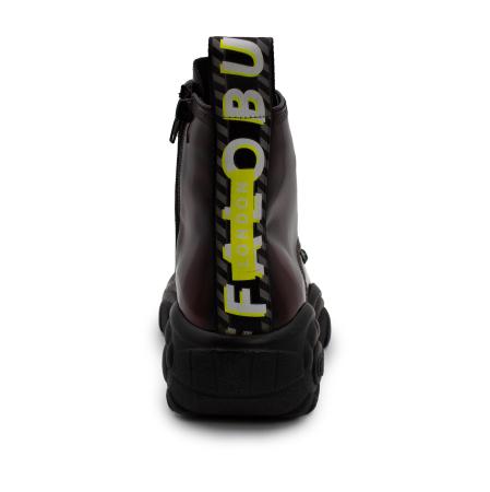 Женские высокие ботинки Buffalo shoes GILLIAN 1170106, бордовые
