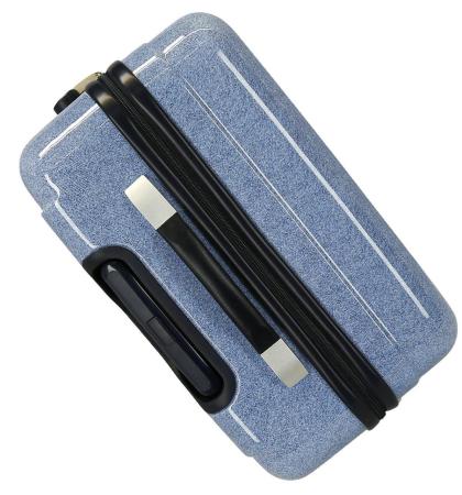 Троллей-кейс Pepe Jeans Bags ABS SUITCASE 68CM.4W.PJL DIGITAL 71818, синий