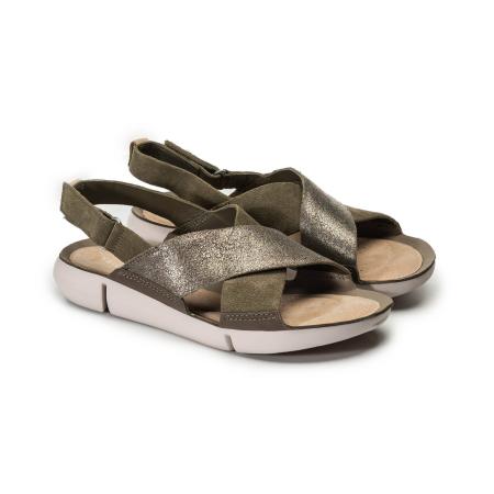 Женские сандалии Clarks Tri Chloe 26138949, оливковые