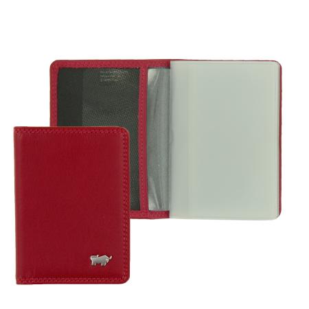 Мужской чехол для карт Braun Buffel GOLF 2.0 Card Case 10CS 90446, красный