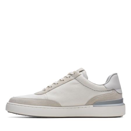Мужские кеды Clarks Clarks CourtLite Tor 26170209, белые Мужские кеды Clarks Clarks CourtLite Tor 26170209, белые