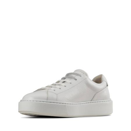 Женские кеды Clarks Hero Lite Lace 26154230, белые Женские кеды Clarks Hero Lite Lace 26154230, белые