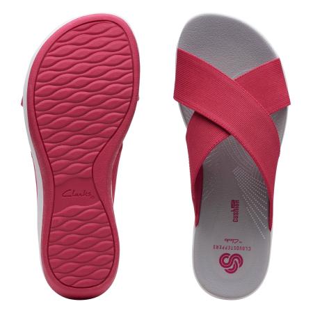 Женские сланцы Clarks Arla Elin 26140980, розовые