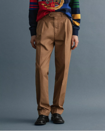 STRAIGHT PLEATED CHINOS 1500201