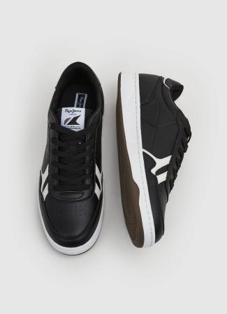 Мужские кроссовки Pepe Jeans London KORE BRITT M s_PMS30867, черные