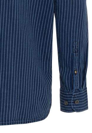 Мужская рубашка Camel Active Longsleeve Shirt 409120-1S10, синяя