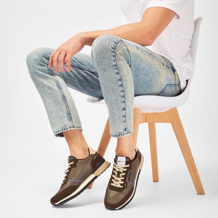 Мужские кроссовки GAS MONDAY LTX GAM523101, коричневые