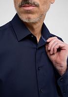 РУБАШКА 1015-19-F171 - Мужская рубашка ETERNA, синяя