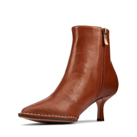 Женские ботильоны Clarks Thorna55Stitch 26161313, коричневые