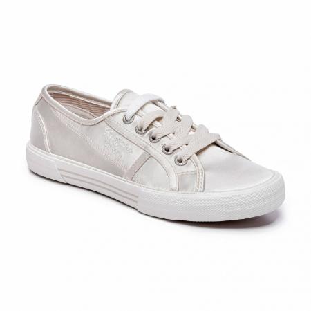 Женские кеды Pepe Jeans London ABERLADY PLS30816, бежевые Женские кеды Pepe Jeans London ABERLADY PLS30816, бежевые