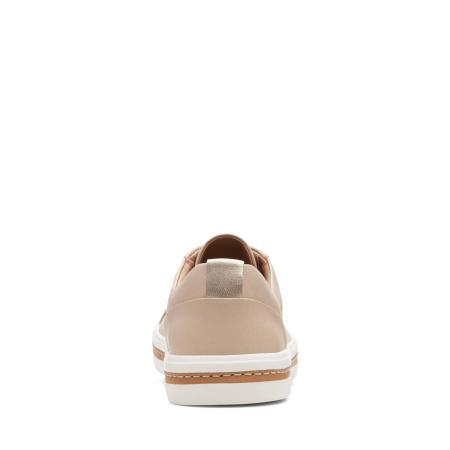 Женские кеды Clarks Un Maui Lace 26165526, бежевые