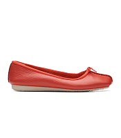 Clarks Freckle Ice 26170958 - Женские балетки Clarks, красные Clarks Freckle Ice 26170958 - Женские балетки Clarks, красные