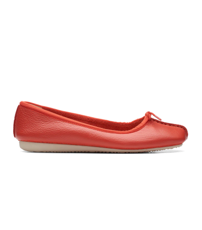 Женские балетки Clarks Clarks Freckle Ice 26170958, красные