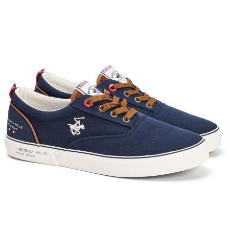 Мужские кеды Beverly Hills Polo Club BATH CVS BHM510210, синие Мужские кеды Beverly Hills Polo Club BATH CVS BHM510210, синие