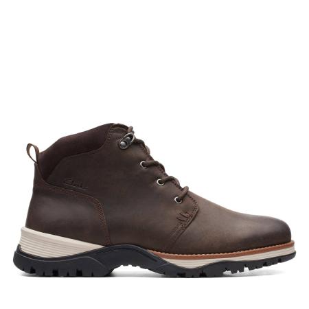 Мужские ботинки Clarks Topton Mid 26163262, коричневые