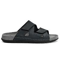 ABERDEEN 2 STRAPS MAN F321471004 - Мужские пантолеты SCHOLL, черные ABERDEEN 2 STRAPS MAN F321471004 - Мужские пантолеты SCHOLL, черные