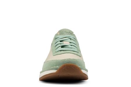 Женские кроссовки Clarks CraftRun Lace 26159550, зеленые