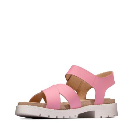 Женские сандалии Clarks Orinoco Strap 26148852, розовые Женские сандалии Clarks Orinoco Strap 26148852, розовые