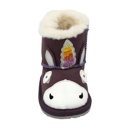 Детские угги EMU Australia Magical Unicorn Walker B12409, фиолетовые