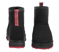 Sharky Mini W12434 - Женские полусапоги из овчины (угги) EMU Australia, черные