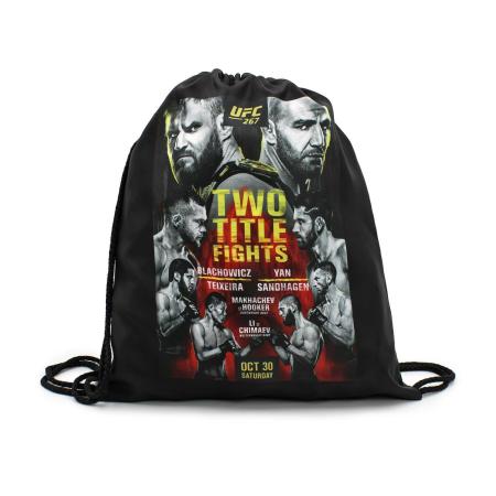 Спортивный рюкзак UFC UFC 267 Bags UFCBPBL001063P, черный