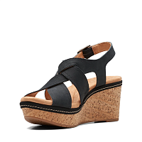 Clarks Elleri Rae 26171444 - Женские босоножки Clarks, черные