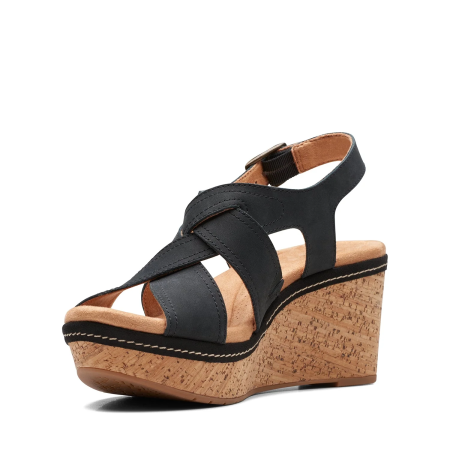 Женские босоножки Clarks Clarks Elleri Rae 26171444, черные