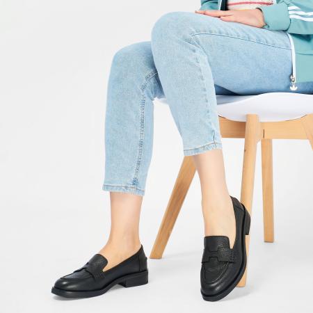 Женские лоферы Bugatti 44405124-1000, черные