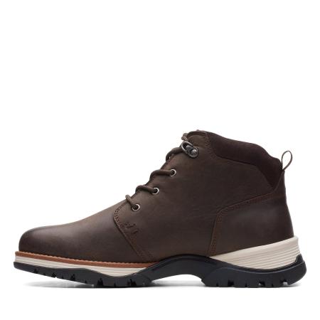 Мужские ботинки Clarks Topton Mid 26163262, коричневые