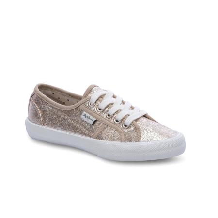 Детские кеды Pepe Jeans London BAKER CRACK GIRLS PGS30336, золотые