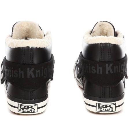 Мужские высокие кеды British Knights ROCO B44-3758-03, черные