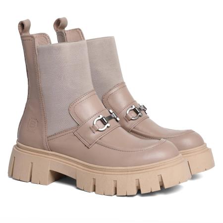 Женские полусапоги Bugatti 44405059-1000, бежевые